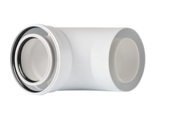 Отвод 90 град. Ø110/160 мм Ø110 мм - ПП, Ø160 мм АЛ