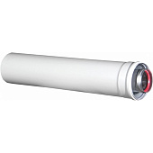 Удлинитель коаксиальный Ø80/125 мм L=0,5м Ø80 мм - AL, Ø125 мм - Zn